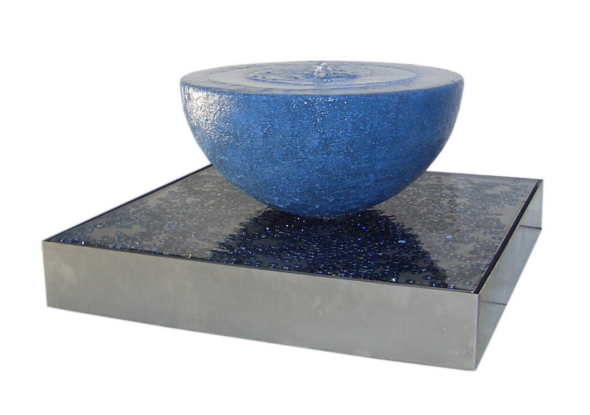 Art Aqua Водная скульптура, открытая чаша HALF SPHERE 50 синий (A01822 ...